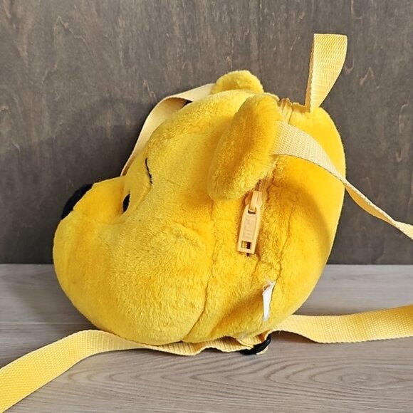 Vintage Winnie The Pooh 3D Plush Head Backpack - Picture 5 of 11